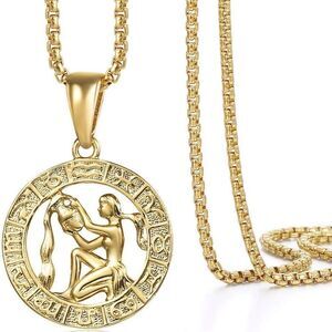 Necklace - Zodiac Sign Pendant (Available in 12 Signs)